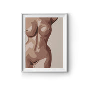 Body 1D Art Print by LRN GRAPHICS