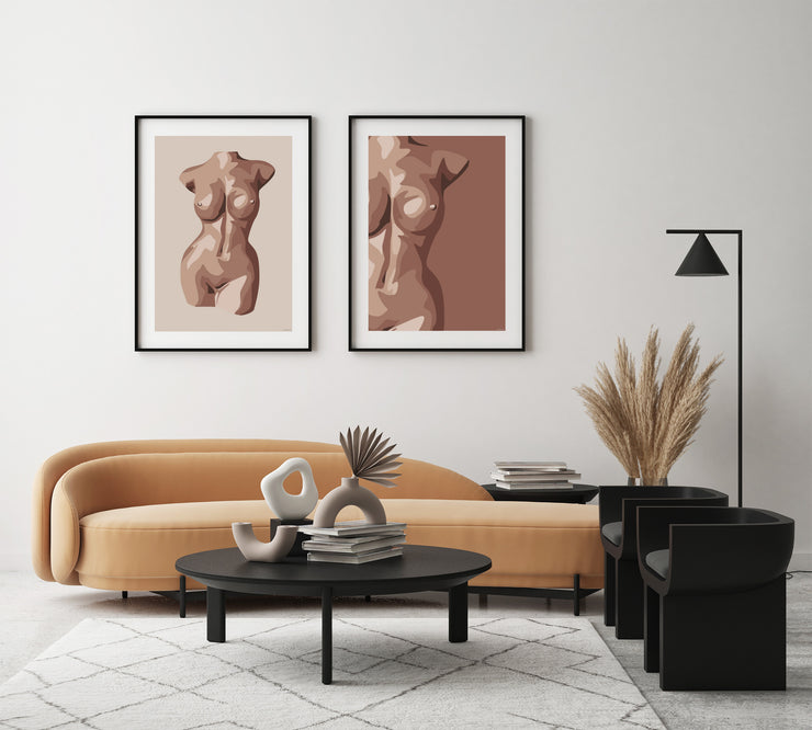 Body 1B Art Print by LRN GRAPHICS