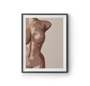 Body 1B Art Print by LRN GRAPHICS