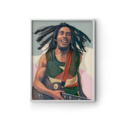 Bob Marley Art Print by LRN GRAPHICS