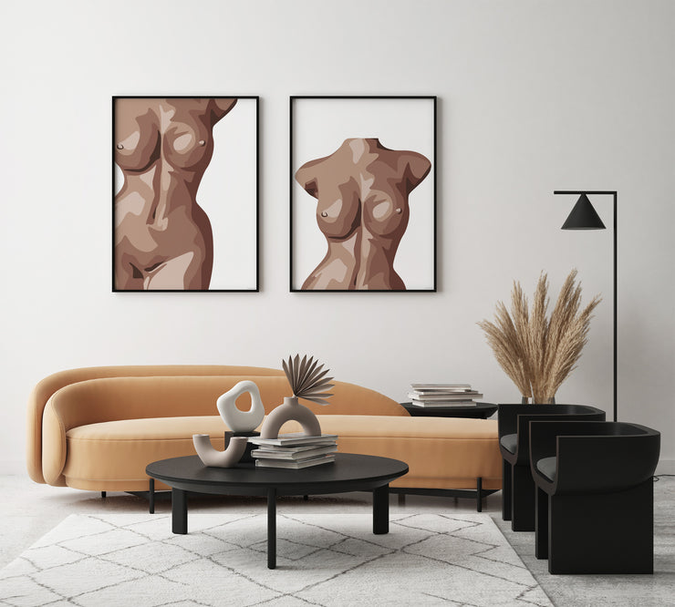 Body 1C Art Print by LRN GRAPHICS