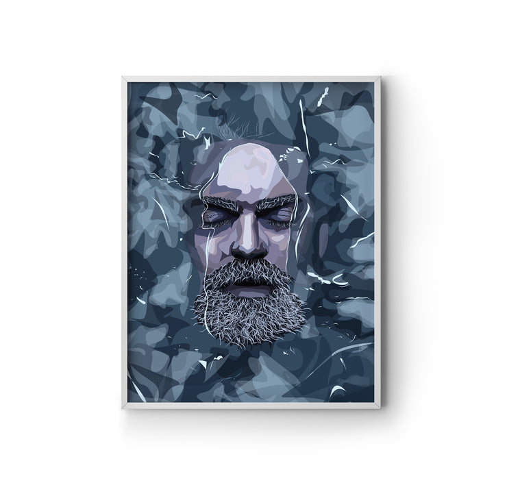 Chet Faker Art Portrait by LRN GRAPHICS