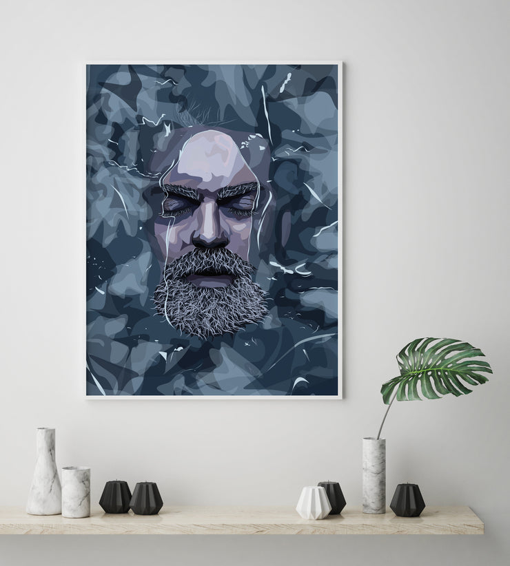 Chet Faker Art Portrait by LRN GRAPHICS