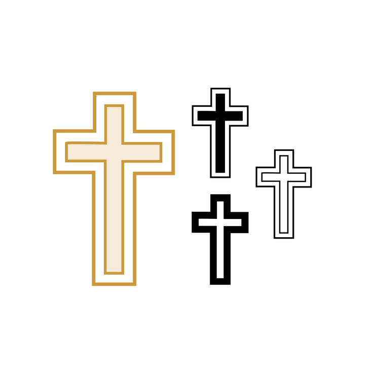 Cross Svg / Crucifix SVG / Jesus SVG / Holy Png / Catholic Svg / Jesus on the Cross Highlight / Holy Cross / Religious Icon / Religion