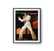 Elvis Presley Art Print by LRN GRAPHICS