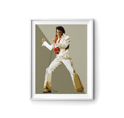 Elvis Presley Art Print by LRN GRAPHICS