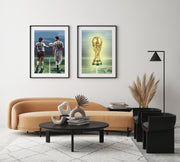 World Cup Football Trophy Artwork by LRN GRAPHICS