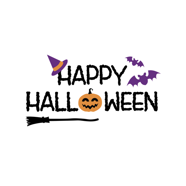 Happy halloween svg png dxf My first Halloween Cutfile Clipart for Cricut Digital Download Festive Season American Holiday