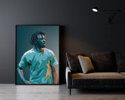 Isaiah Rashad Art Print by LRN GRAPHICS