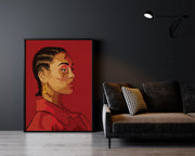 Jorja Smith Art Portrait by LRN GRAPHICS