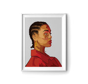 Jorja Smith Art Portrait by LRN GRAPHICS