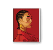 Jorja Smith Art Portrait by LRN GRAPHICS