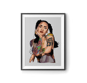 Kehlani Art Print by LRN GRAPHICS