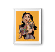 Kehlani Art Print by LRN GRAPHICS