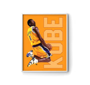 KOBE Bryant 8 Lakers Poster by LRN GRAPHICS