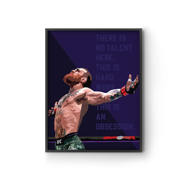 Conor Mcgregor Art Print by LRN GRAPHICS