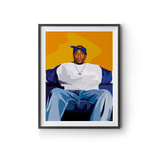 Nate Dogg Art Print by LRN GRAPHICS