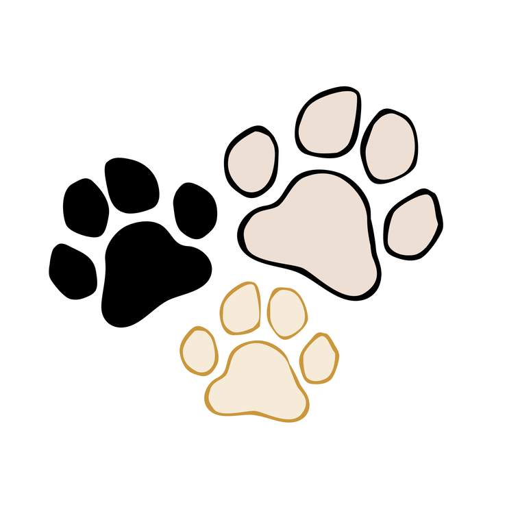 Paw Print SVG / Puppy SVG / Dog Print SVG / Digital Download / Paw Svg / Pawprint Svg / Doggy / Puppy Paw / Instagram Highlight / Paw Cricut