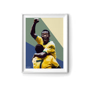 PELE Art Poster by LRN GRAPHICS