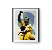 PELE Art Poster by LRN GRAPHICS