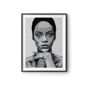 Rihanna Fenty Art Print by LRN GRAPHICS