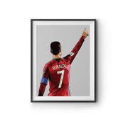 Cristiano Ronaldo Art Print by LRN GRAPHICS