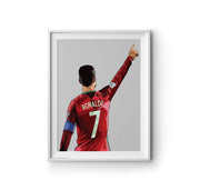 Cristiano Ronaldo Art Print by LRN GRAPHICS