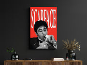 Scarface Tony Montana Wall Print by LRN GRAPHICS