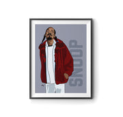 Snoop Dogg Wall Art Print by LRN GRAPHICS