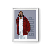 Snoop Dogg Wall Art Print by LRN GRAPHICS