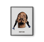 Snoop Dogg Headshot Art Print by LRN GRAPHICS