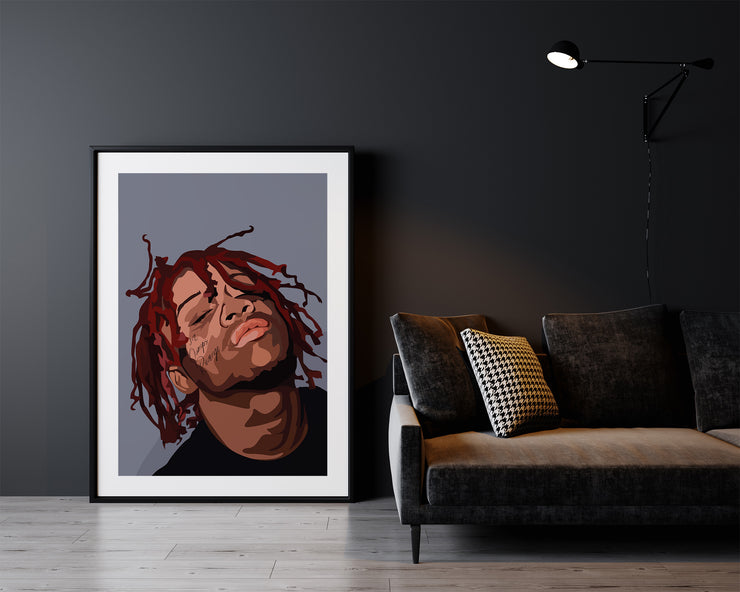 Trippie Redd Art Print by LRN GRAPHICS