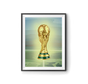 World Cup Football Trophy Artwork by LRN GRAPHICS