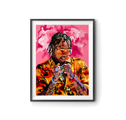 TYGA Wall Art Print by LRN GRAPHICS