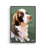 Custom Pet Portrait, Digital Print by LRN GRAPHICS