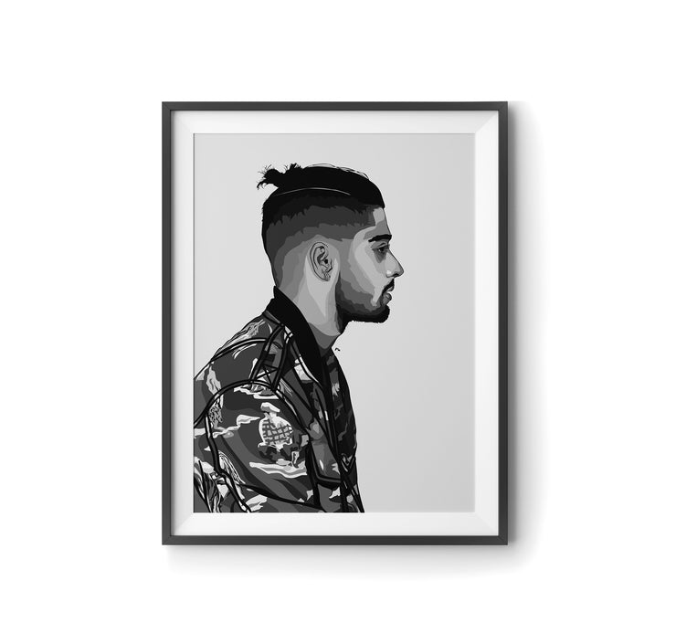 Zayn Malik Portrait by LRN GRAPHICS